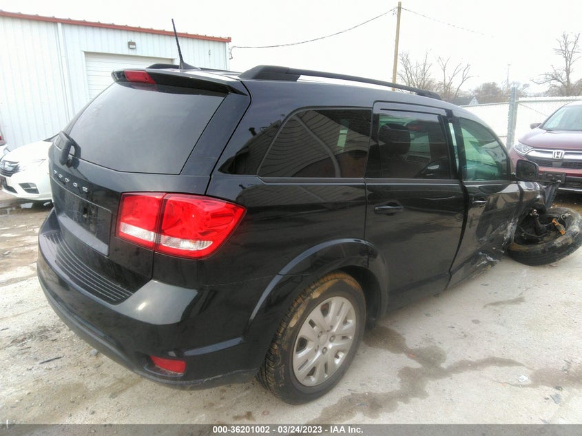 VIN 3C4PDCBB5KT749577 2019 DODGE JOURNEY SE