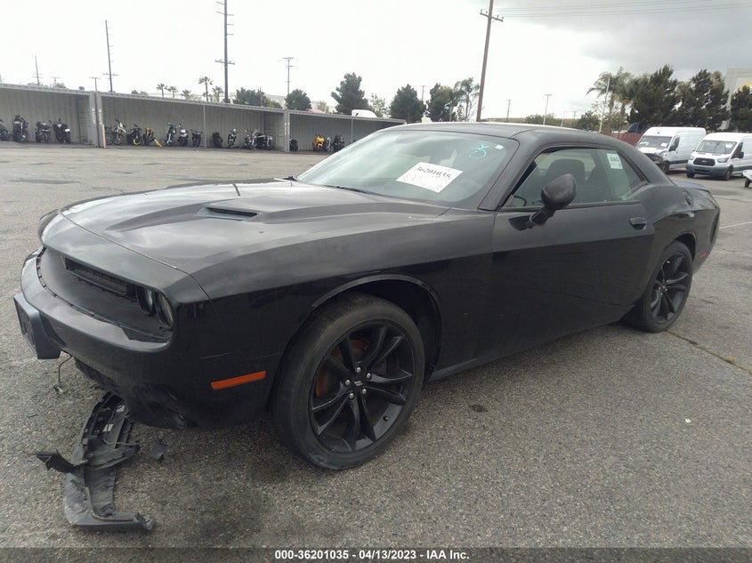 VIN 2C3CDZAG9JH297059 2018 DODGE CHALLENGER SXT