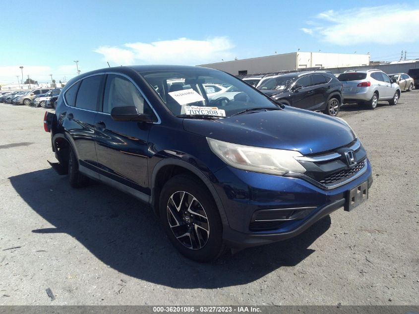 2016 HONDA CR-V SE - 2HKRM3H4XGH552543