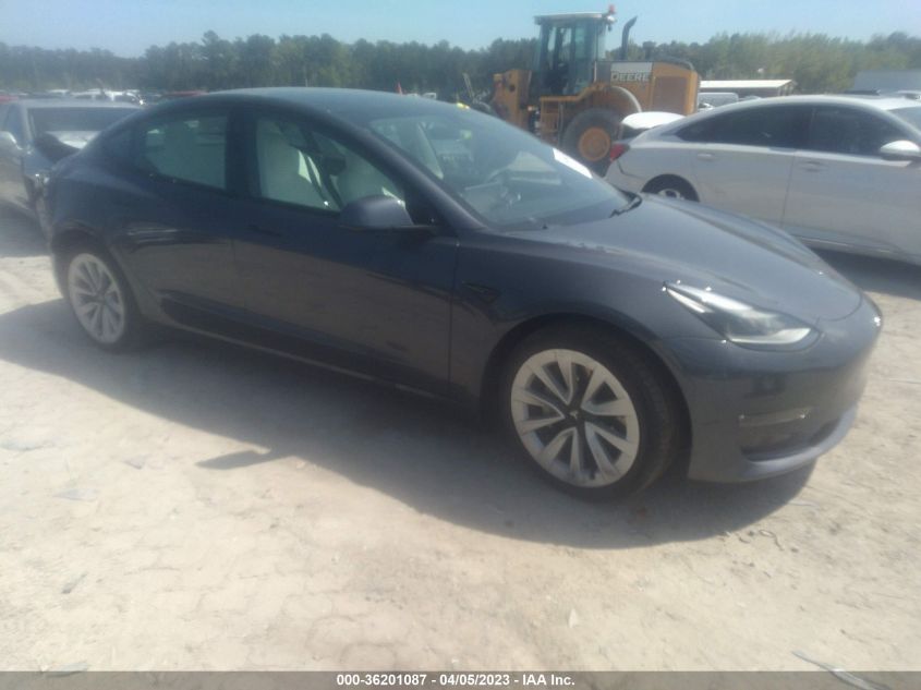 2021 TESLA MODEL 3 LONG RANGE - 5YJ3E1EB9MF918304