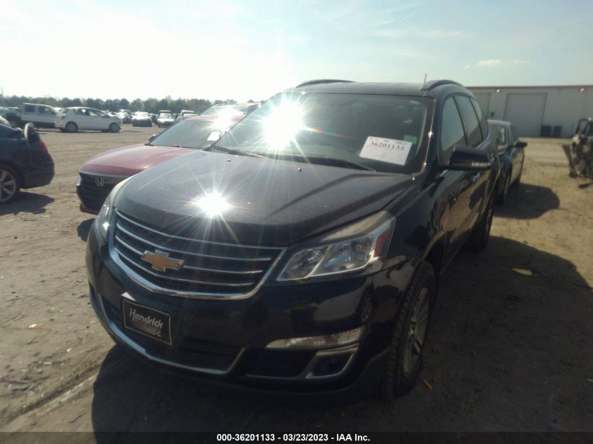 2015 CHEVROLET TRAVERSE LT - 1GNKRGKD5FJ236161