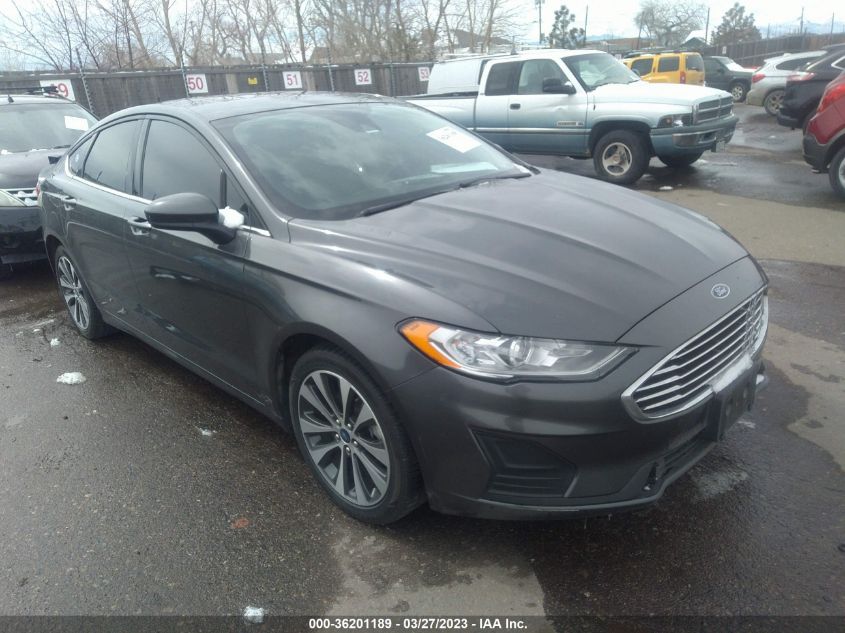 2019 FORD FUSION SE - 3FA6P0T93KR254522