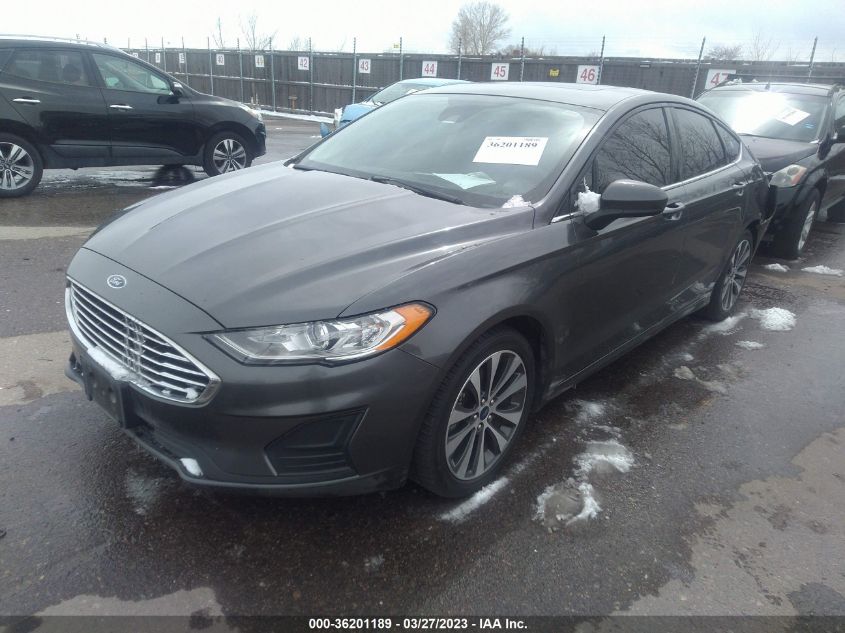 2019 FORD FUSION SE - 3FA6P0T93KR254522