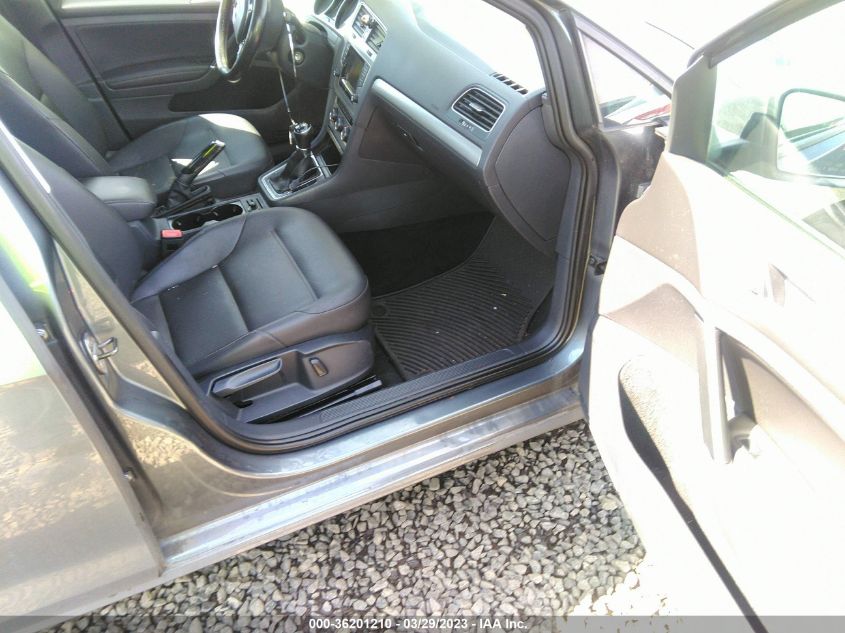 2015 VOLKSWAGEN GOLF TDI S - 3VWRA7AU1FM082564