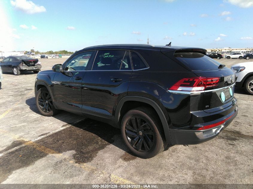 2022 VOLKSWAGEN ATLAS CROSS SPORT 2.0T SE W/TECHNOLOGY - 1V2KC2CA5NC220206