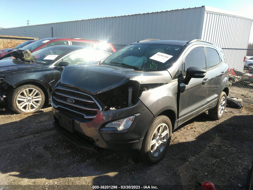 VIN MAJ6S3GL7KC307405 2019 FORD ECOSPORT SE