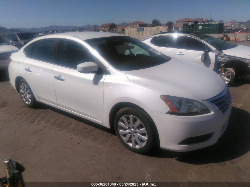 2014 NISSAN SENTRA S/FE+ S/SV/FE+ SV/SR/SL - 3N1AB7AP2EL635902