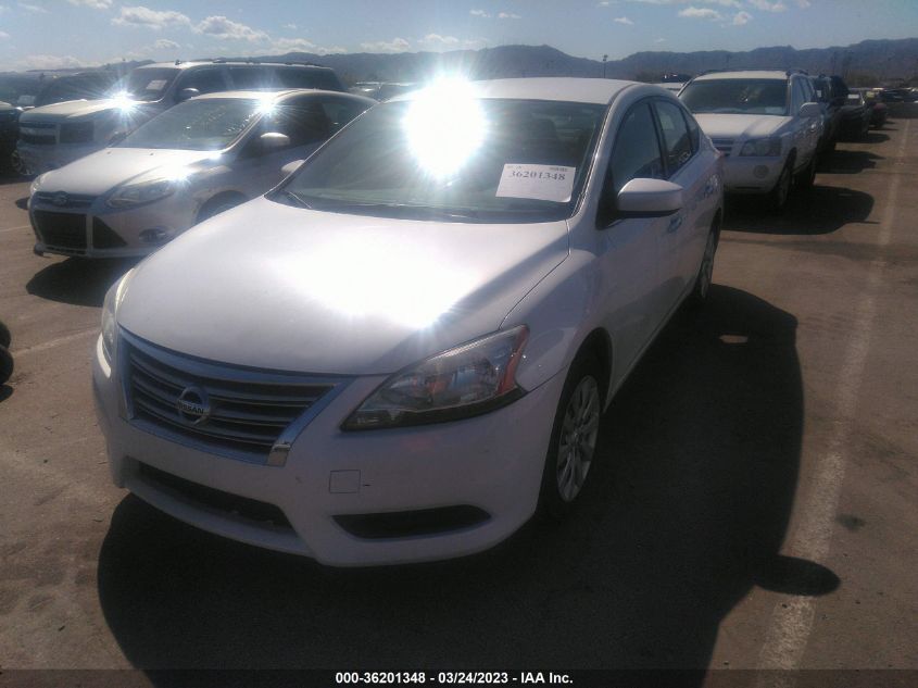 2014 NISSAN SENTRA S/FE+ S/SV/FE+ SV/SR/SL - 3N1AB7AP2EL635902