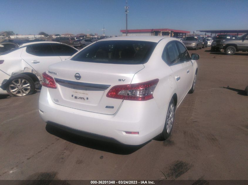 2014 NISSAN SENTRA S/FE+ S/SV/FE+ SV/SR/SL - 3N1AB7AP2EL635902