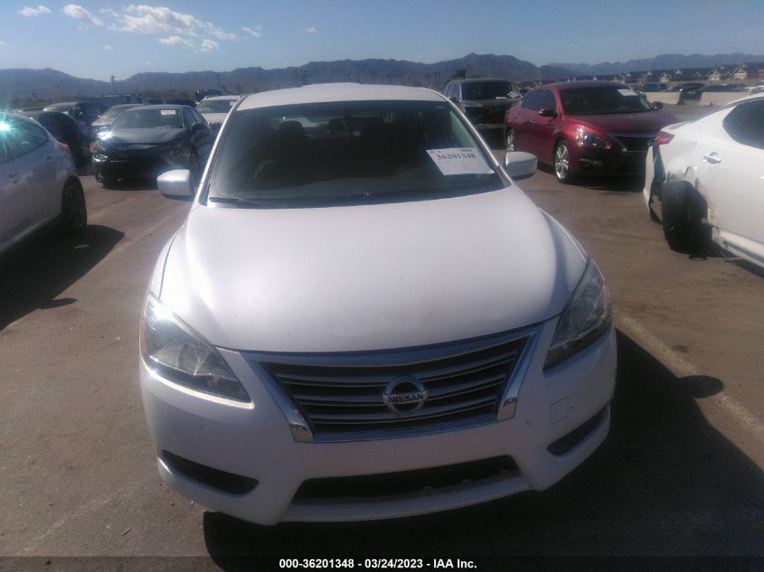 2014 NISSAN SENTRA S/FE+ S/SV/FE+ SV/SR/SL - 3N1AB7AP2EL635902