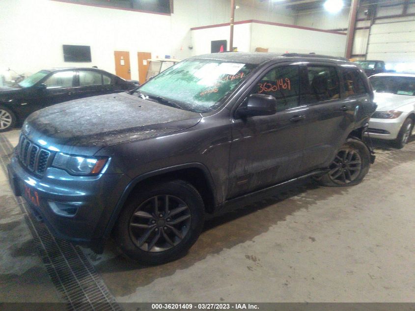 2017 JEEP GRAND CHEROKEE LAREDO 75TH ANNIVERSARY - 1C4RJFAGXHC619797