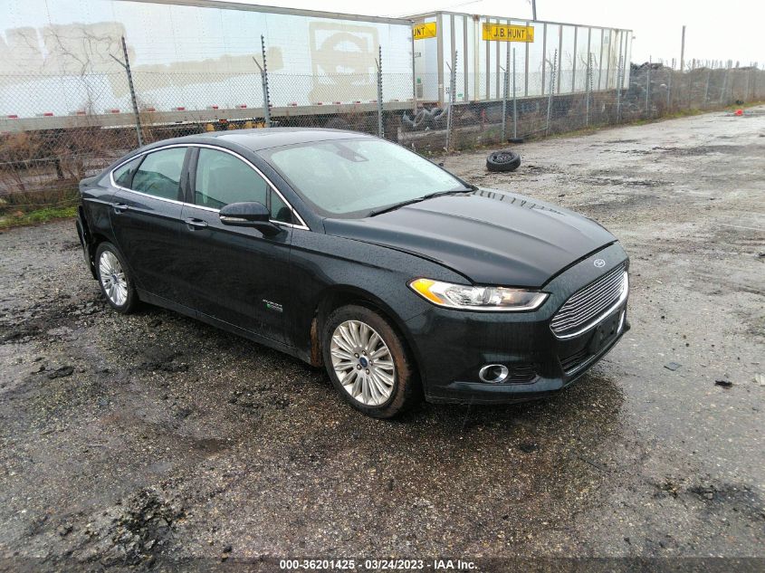 2014 FORD FUSION ENERGI TITANIUM - 3FA6P0SU6ER189384