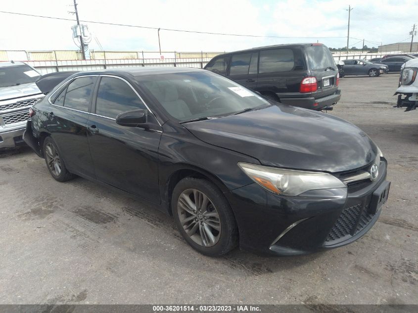 2015 TOYOTA CAMRY SE - 4T1BF1FKXFU044879