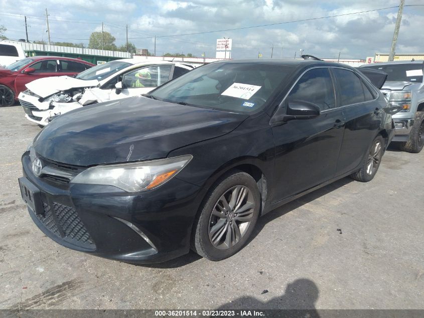 2015 TOYOTA CAMRY SE - 4T1BF1FKXFU044879