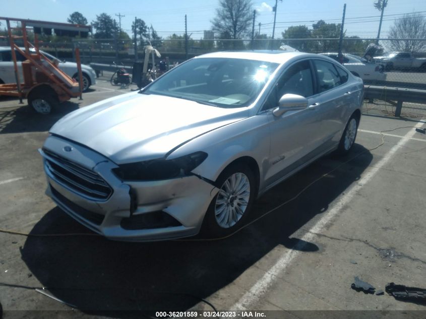 2013 FORD FUSION SE HYBRID - 3FA6P0LU1DR197549