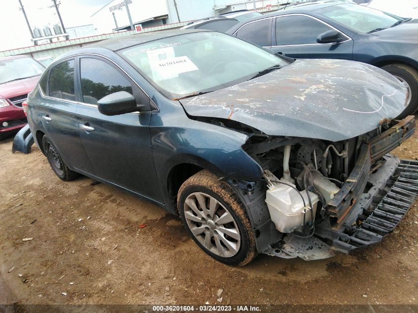 2014 NISSAN SENTRA S/FE+ S/SV/FE+ SV/SR/SL - 3N1AB7AP1EY257770