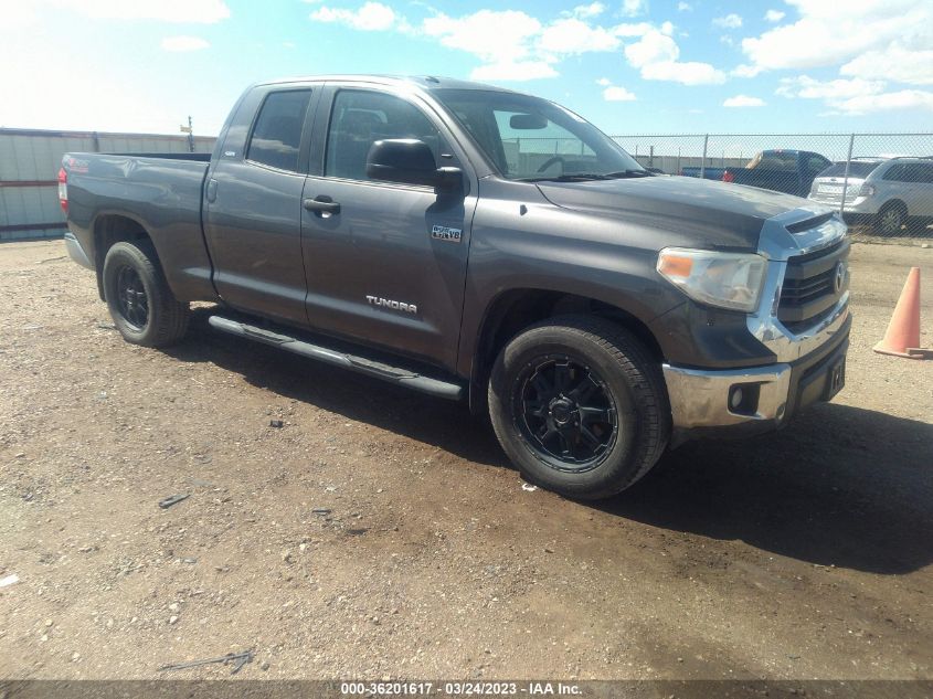 2014 TOYOTA TUNDRA 4WD TRUCK SR/SR5 - 5TFUW5F11EX364892