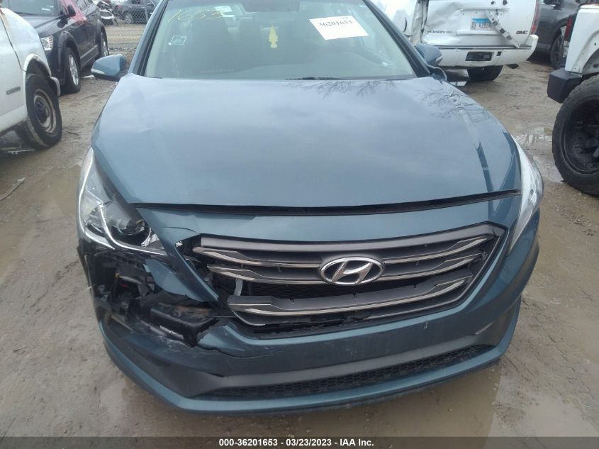 2016 HYUNDAI SONATA 2.4L SPORT - 5NPE34AF1GH367090