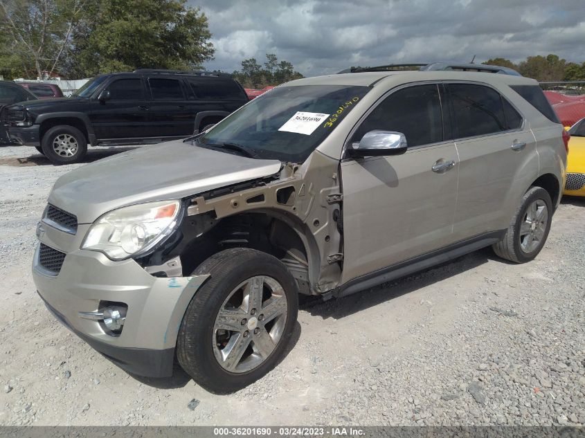 2014 CHEVROLET EQUINOX LTZ - 2GNALDEK7E6155051