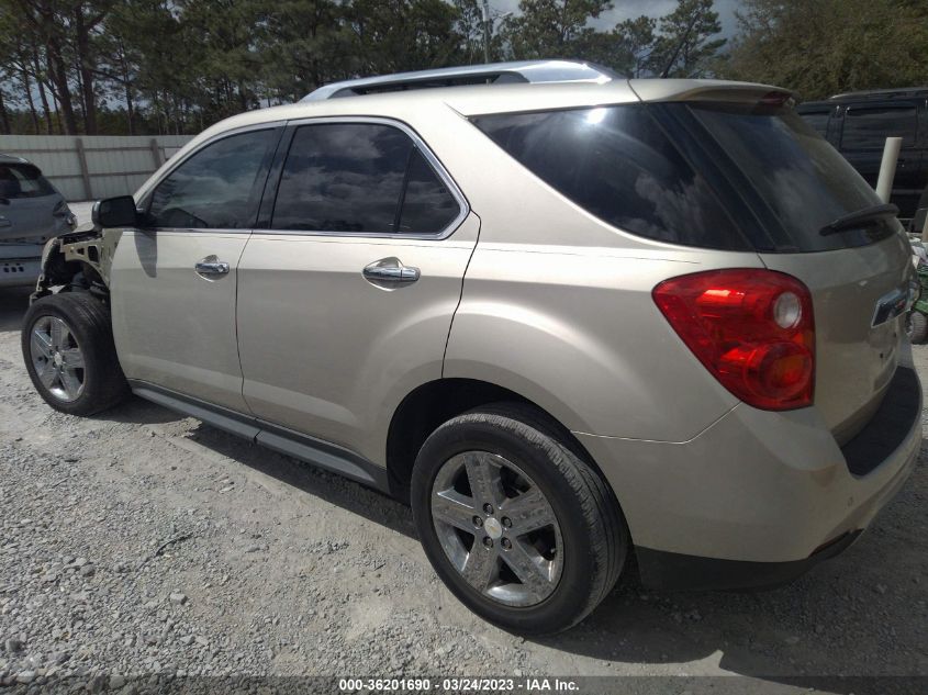 2014 CHEVROLET EQUINOX LTZ - 2GNALDEK7E6155051