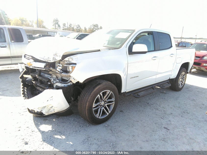 VIN 1GCGSBEN5L1231984 2020 CHEVROLET COLORADO 2WD WORK TRUCK