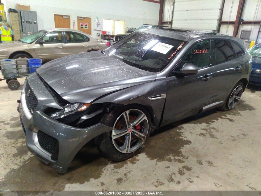 2019 JAGUAR F-PACE S - SADCM2FV6KA393018