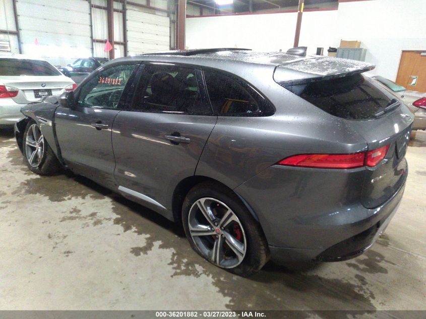 2019 JAGUAR F-PACE S - SADCM2FV6KA393018