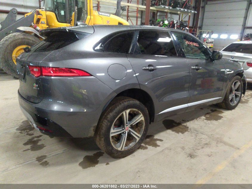 2019 JAGUAR F-PACE S - SADCM2FV6KA393018