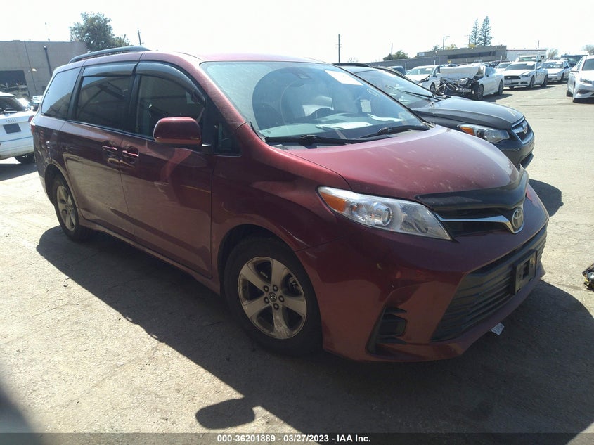 VIN 5TDKZ3DC7LS046754 2020 TOYOTA SIENNA LE