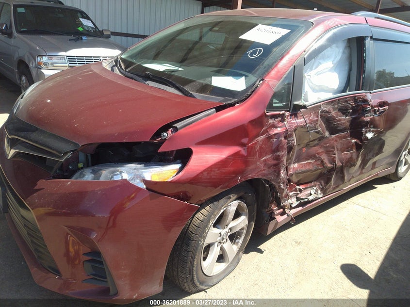 VIN 5TDKZ3DC7LS046754 2020 TOYOTA SIENNA LE