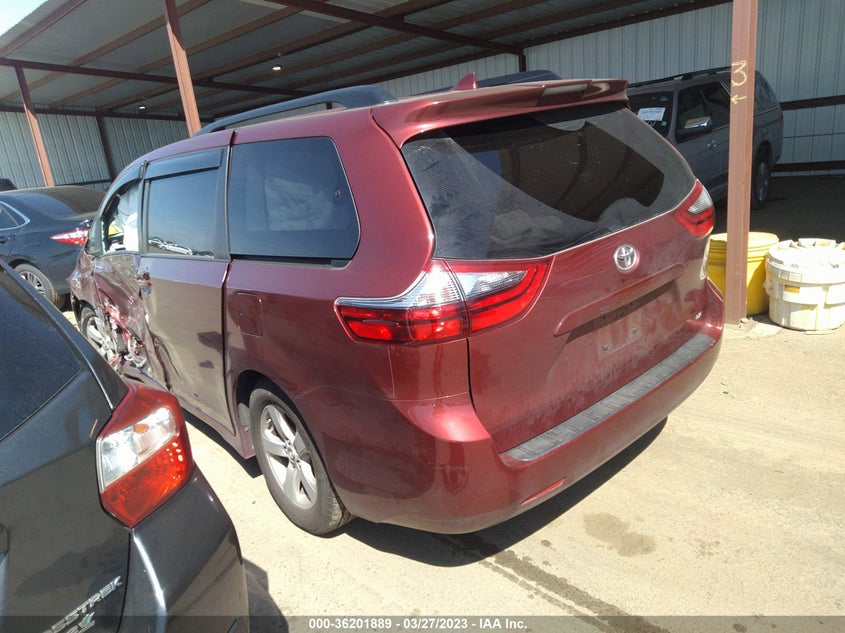 VIN 5TDKZ3DC7LS046754 2020 TOYOTA SIENNA LE