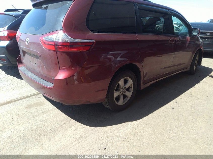 VIN 5TDKZ3DC7LS046754 2020 TOYOTA SIENNA LE