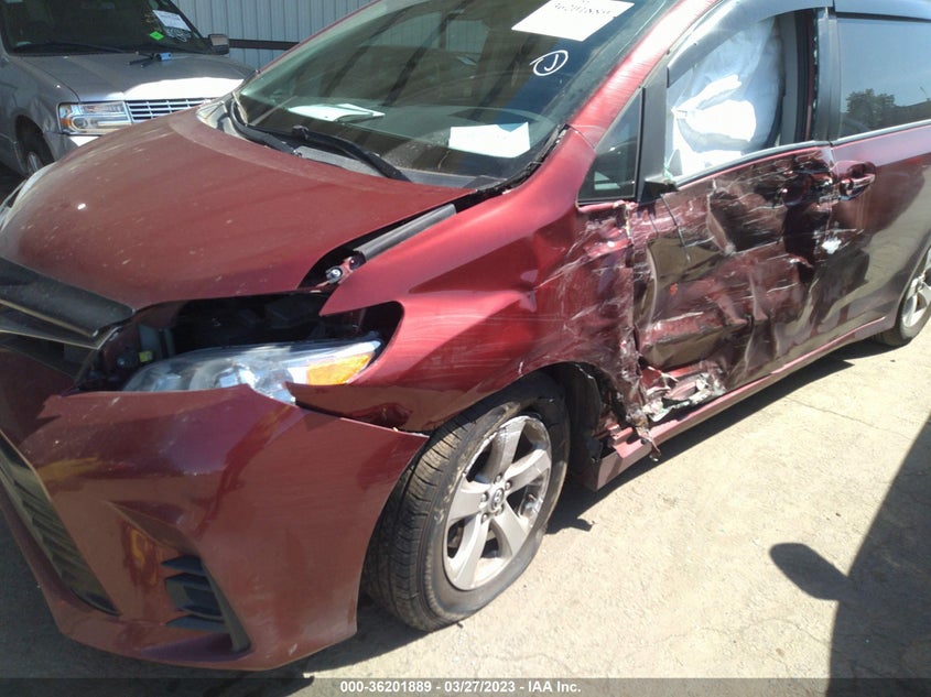 VIN 5TDKZ3DC7LS046754 2020 TOYOTA SIENNA LE