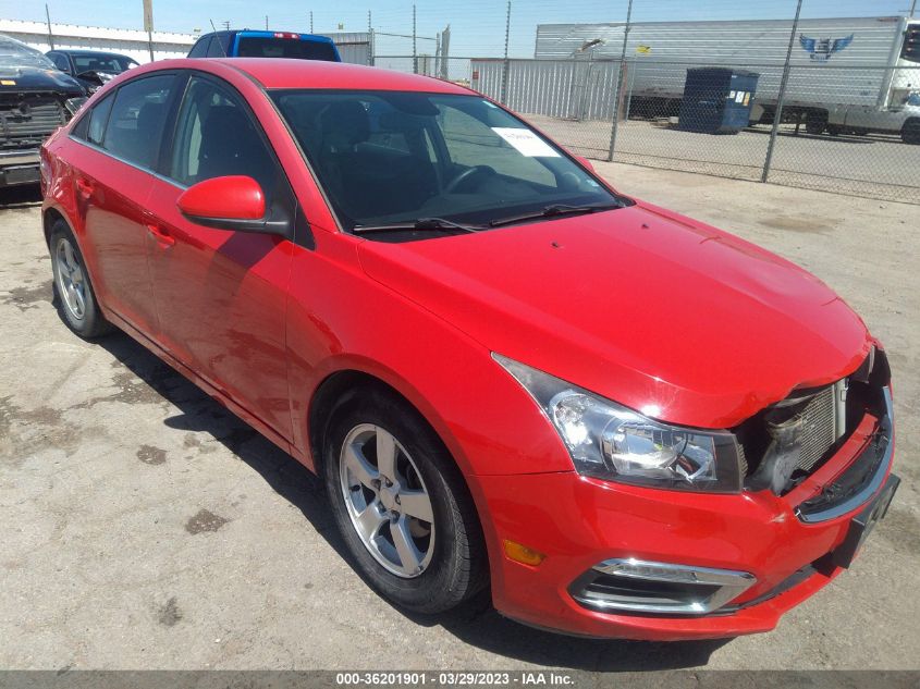 2015 CHEVROLET CRUZE LT - 1G1PC5SB1F7256593