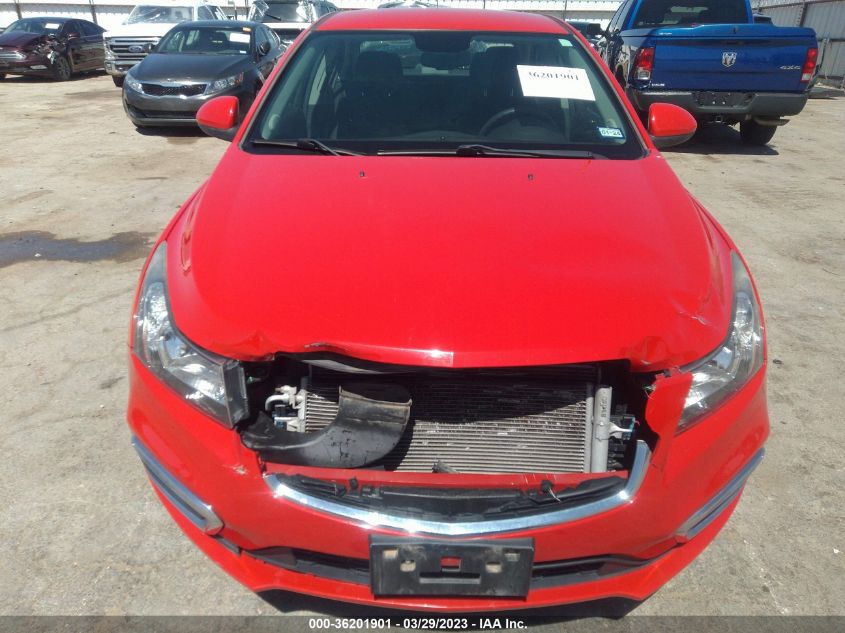 2015 CHEVROLET CRUZE LT - 1G1PC5SB1F7256593