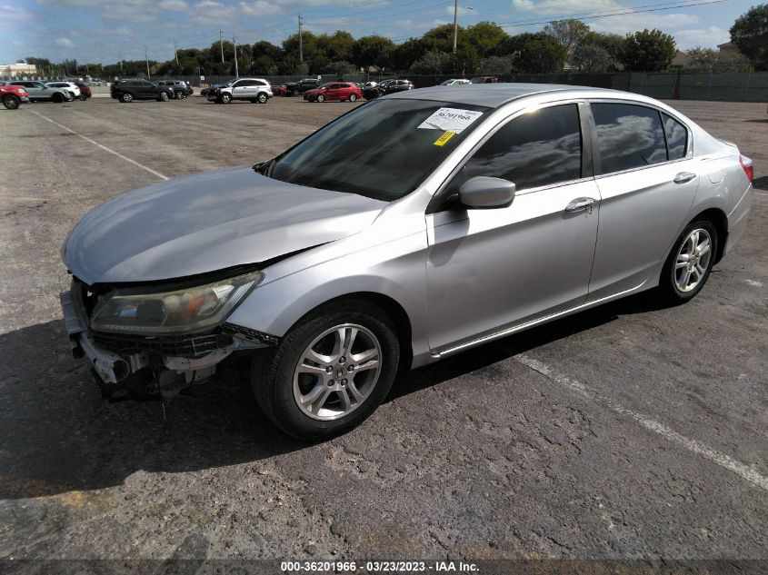 2014 HONDA ACCORD SEDAN LX - 1HGCR2F32EA232618