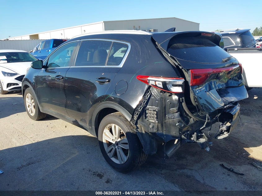 VIN KNDPMCAC7H7265174 2017 KIA SPORTAGE LX