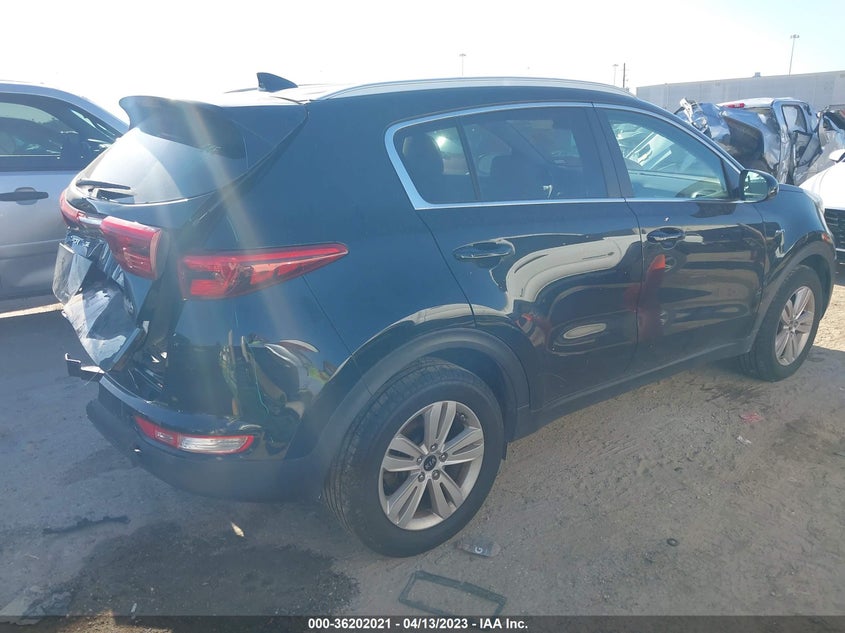 VIN KNDPMCAC7H7265174 2017 KIA SPORTAGE LX