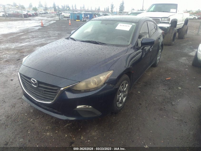 2015 MAZDA MAZDA3 I SPORT - 3MZBM1U78FM132467