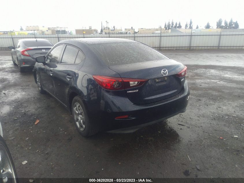 2015 MAZDA MAZDA3 I SPORT - 3MZBM1U78FM132467