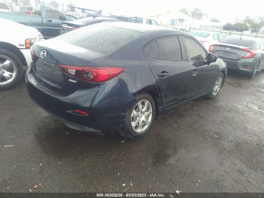 2015 MAZDA MAZDA3 I SPORT - 3MZBM1U78FM132467