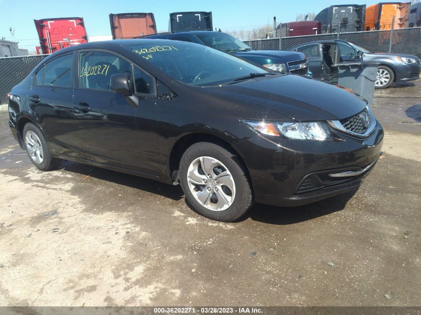 2013 HONDA CIVIC SDN LX - 19XFB2F54DE074957