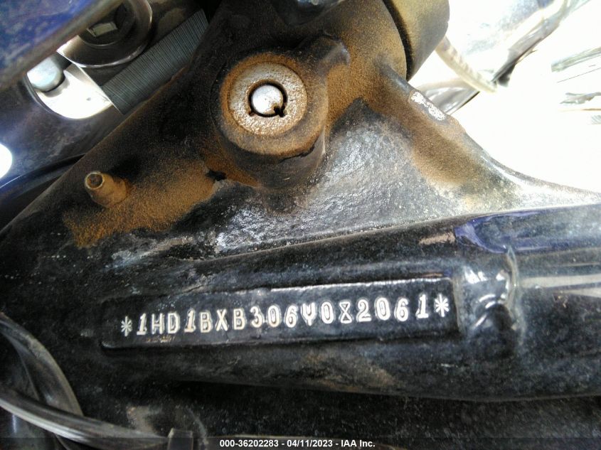 2006 HARLEY-DAVIDSON FLSTFI - 1HD1BXB306Y082061