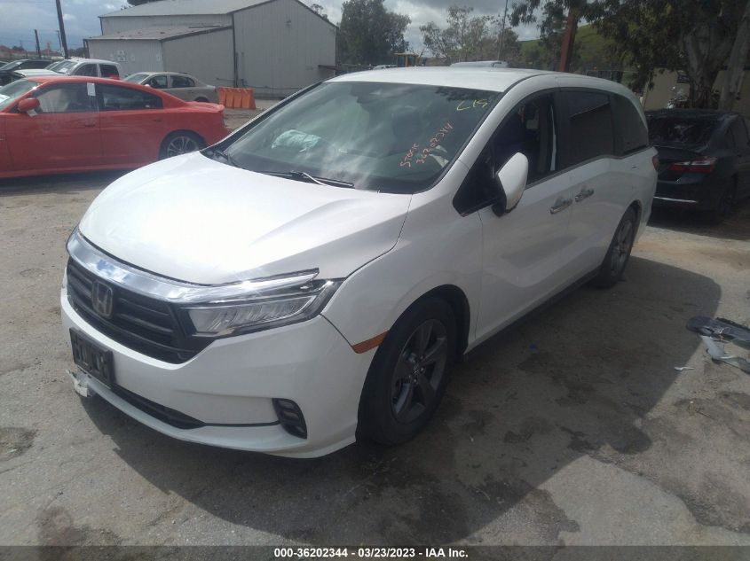 2021 HONDA ODYSSEY EX - 5FNRL6H58MB031523