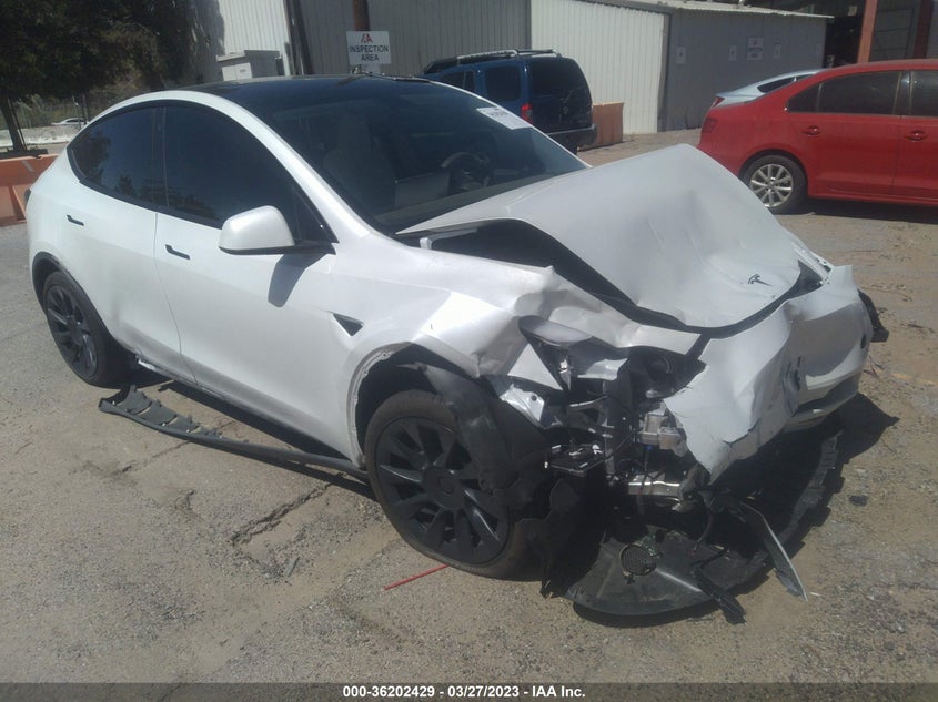 VIN 5YJYGDEE0LF034245 2020 TESLA MODEL Y LONG RANGE