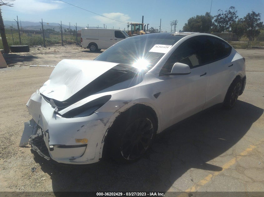 VIN 5YJYGDEE0LF034245 2020 TESLA MODEL Y LONG RANGE