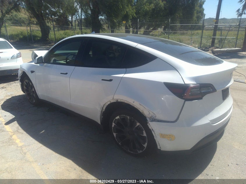 VIN 5YJYGDEE0LF034245 2020 TESLA MODEL Y LONG RANGE