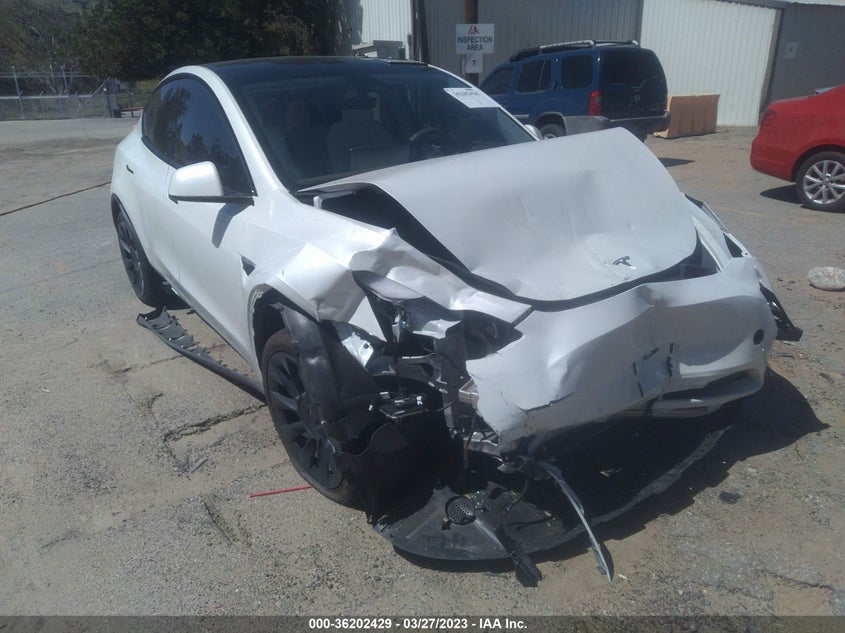 VIN 5YJYGDEE0LF034245 2020 TESLA MODEL Y LONG RANGE