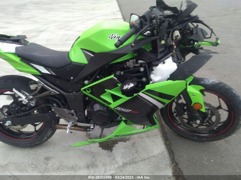2014 KAWASAKI EX300 A - JKAEX8A12EA008457