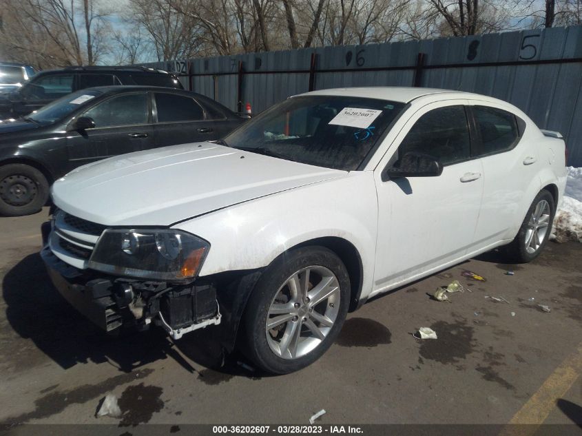 2013 DODGE AVENGER SE V6 - 1C3CDZAG4DN749043